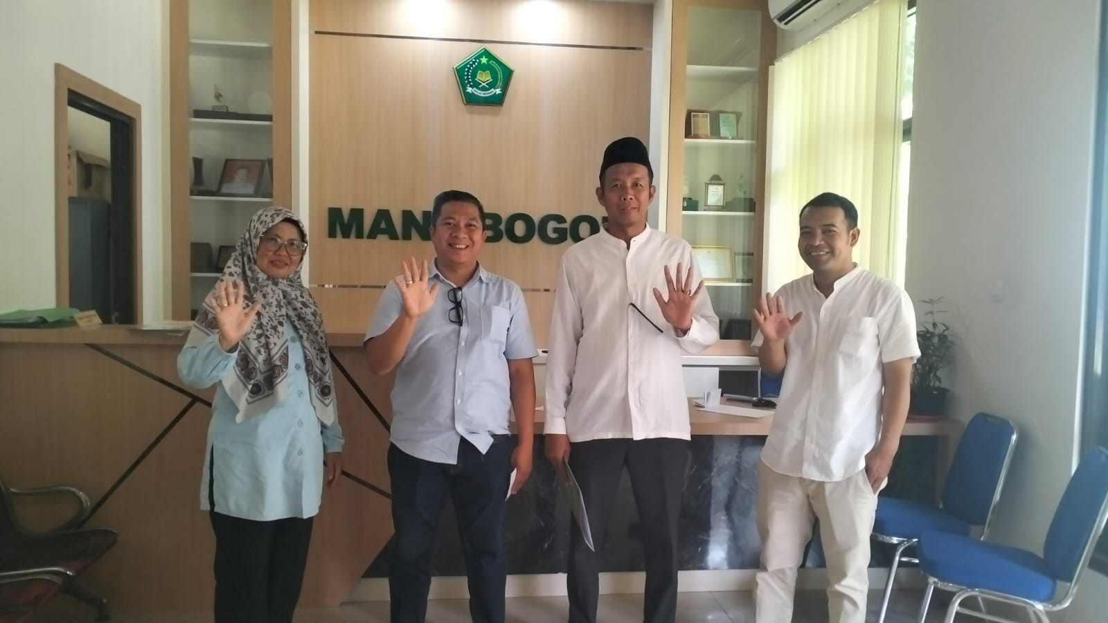 Monitoring Persiapan PHTC oleh Tim Sarpras Kanwil Kemenag Jabar di MAN 5 Bogor