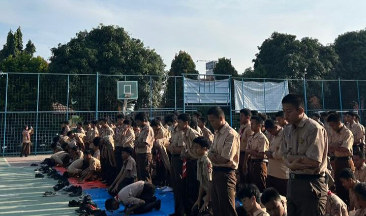 Bangun Karakter Religius, MAN 5 Bogor Laksanakan Kegiatan Dhuha Bersama Setiap Hari