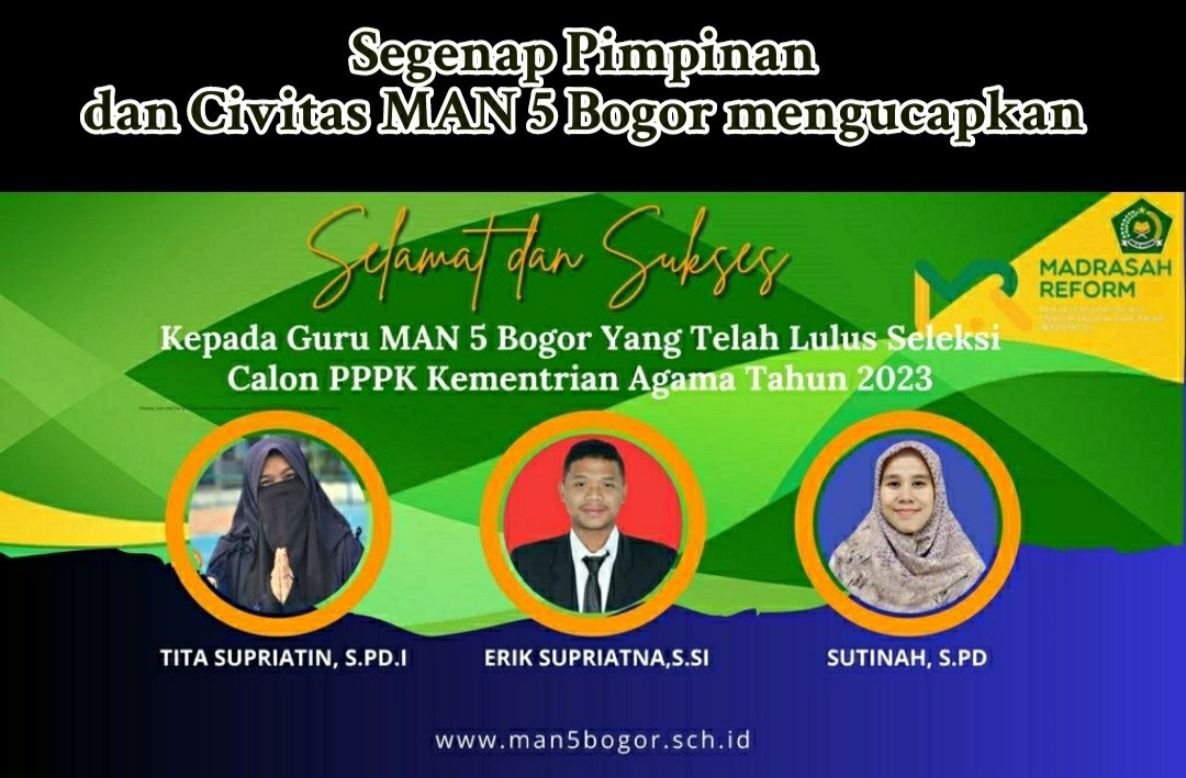 ADA APA DENGAN TIGA GURU HONORER MAN 5 BOGOR ??