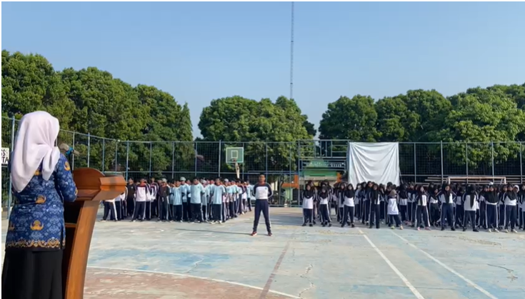 Apel Pembukaan Classmeeting di MAN 5 Bogor Mengakhiri Semester Ganjil Tahun Pelajaran 2023-2024 