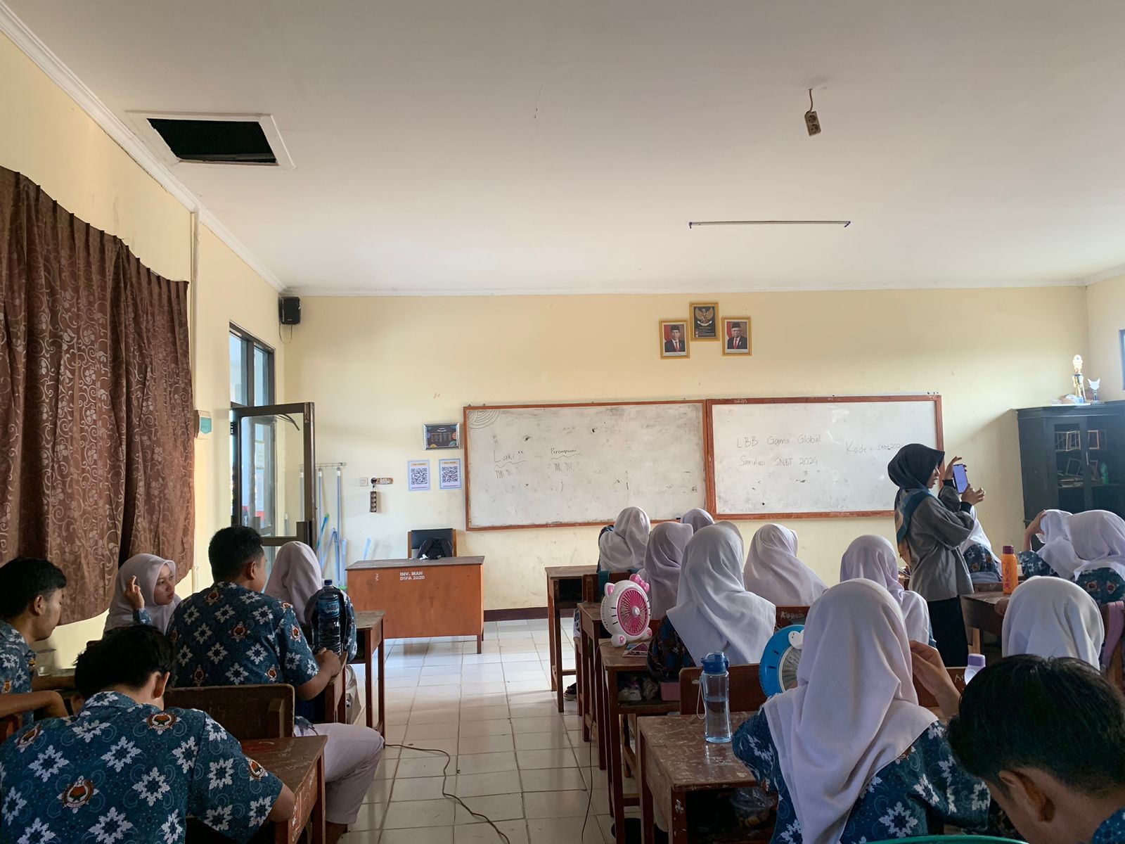GAMA BLOBAL MENGGELAR TRY OUT 1 UNTUK KELAS XII MAN 5 BOGOR