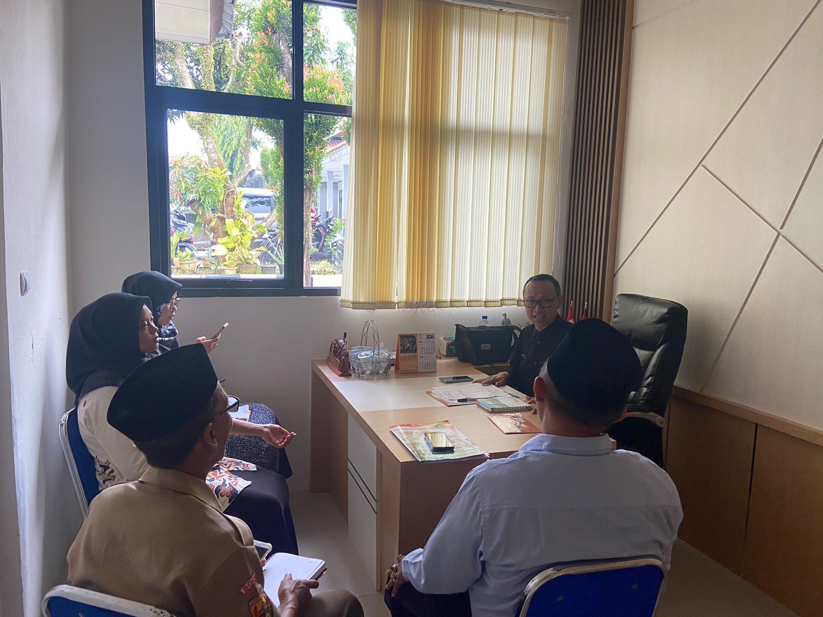 PEMAPARAN RENCANA KEGIATAN PANEN RAYA P5P2RA di DEPAN Plt. KEPALA MAN 5 BOGOR